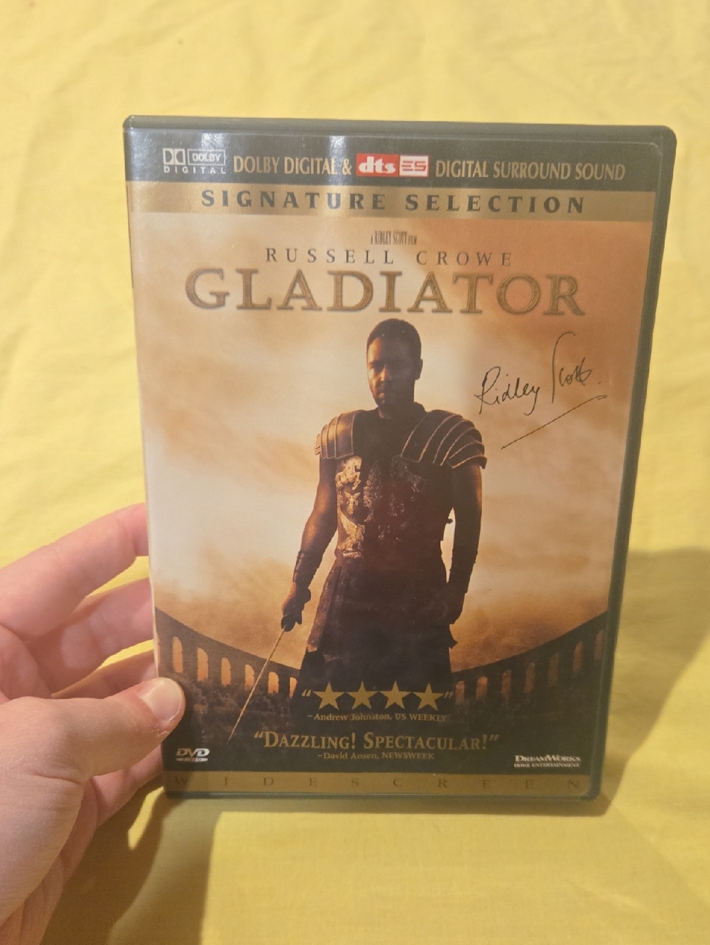 Gladiator Movie Dvd 2 Disc Signature Selection